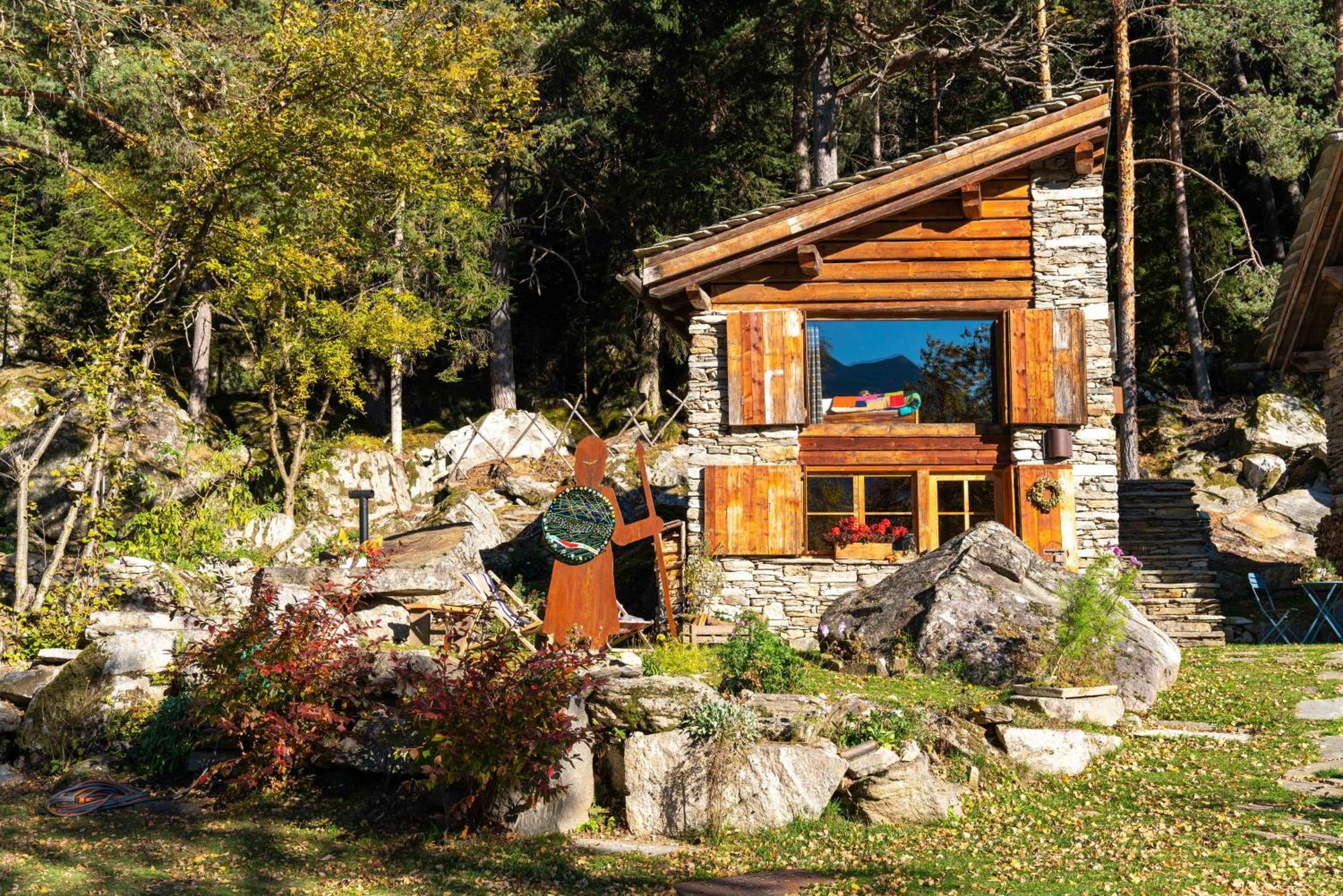 Resalbert Chalet Киавенна Экстерьер фото